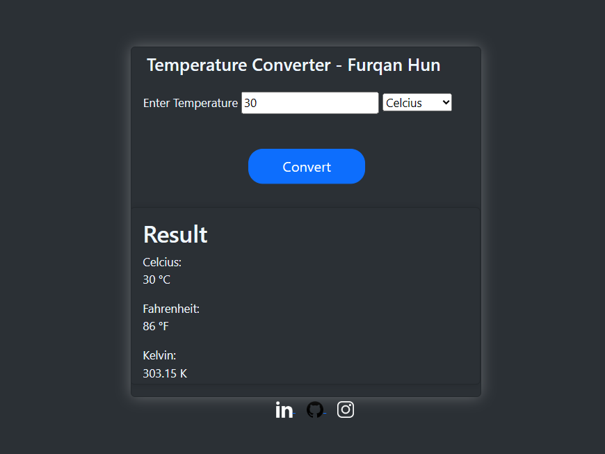 Temp Converter